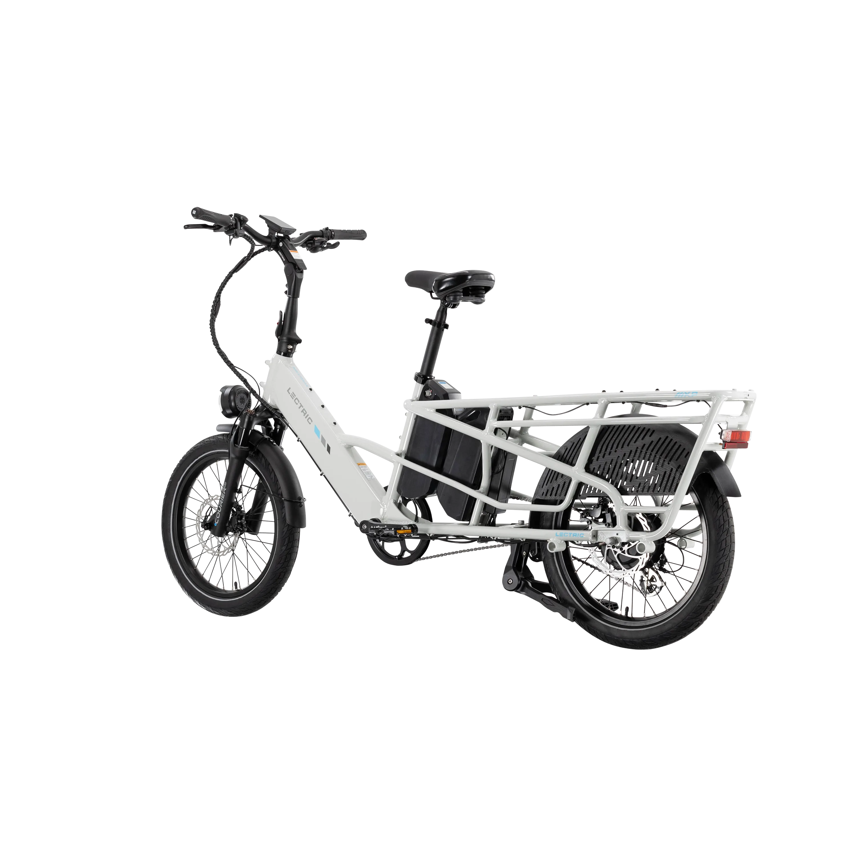XPedition 2.0 Stratus White Long-Range Dual-Battery eBike