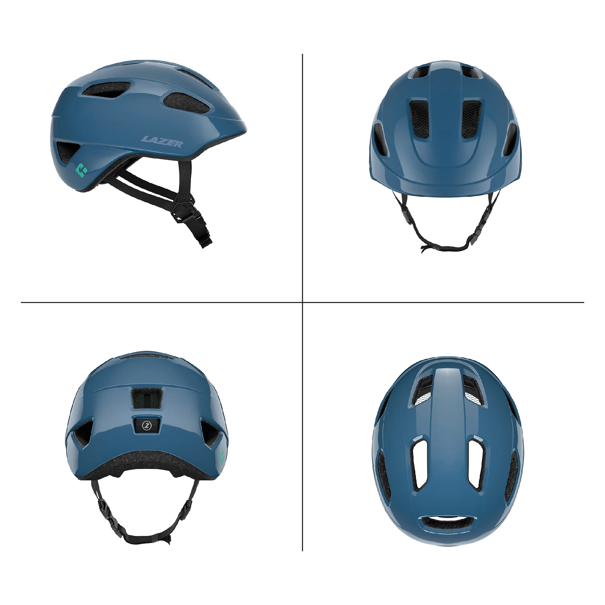 Lazer Pnut KinetiCore Toddlers' Helmet - Steel Blue