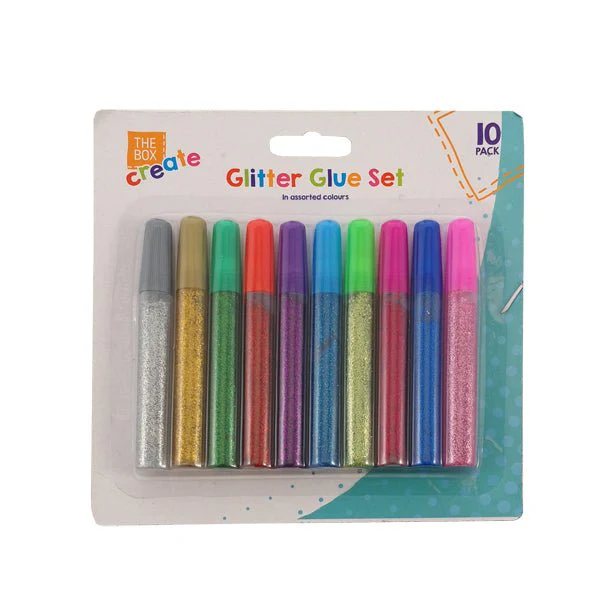 The Box Create Glitter Glue Set 10 Pk