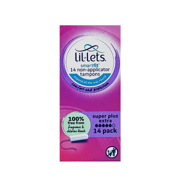 Lil-lets Non App. Tampons Super Plus 14s