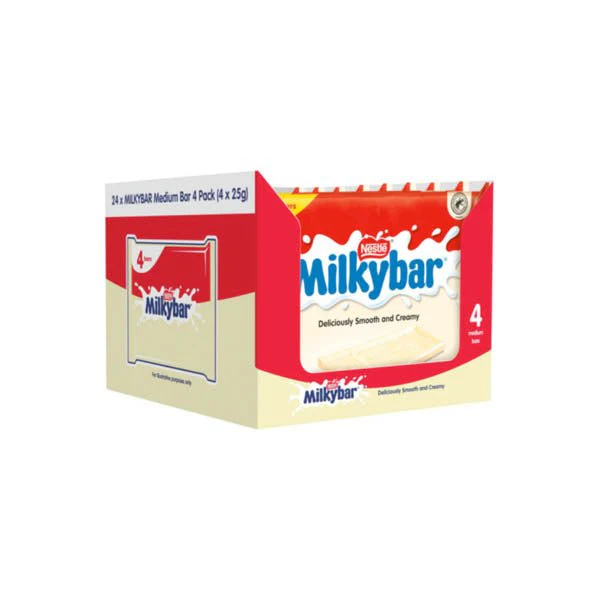 Nestle Milky Bar 25g 4 Pack