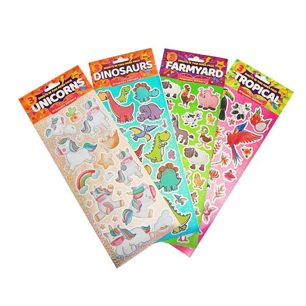Prismatic Stickers 3 Sheet Mega Pack
