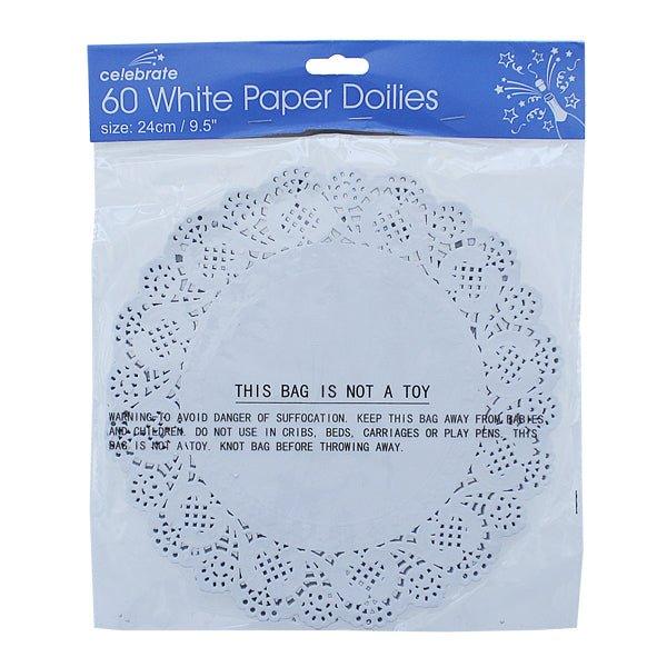 Paper Doilies White 60PK