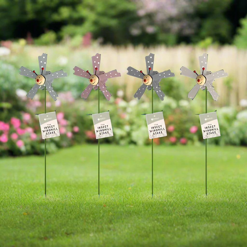Rowan Insect Windmill Stake 40cm