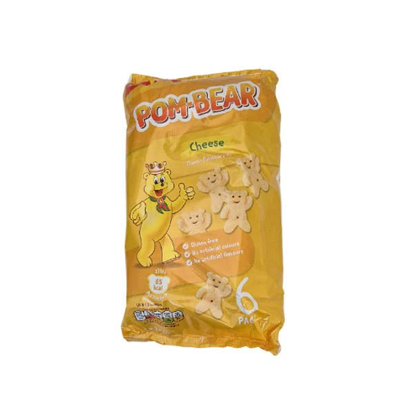 Pom Bears Cheese 6 Pack 78g