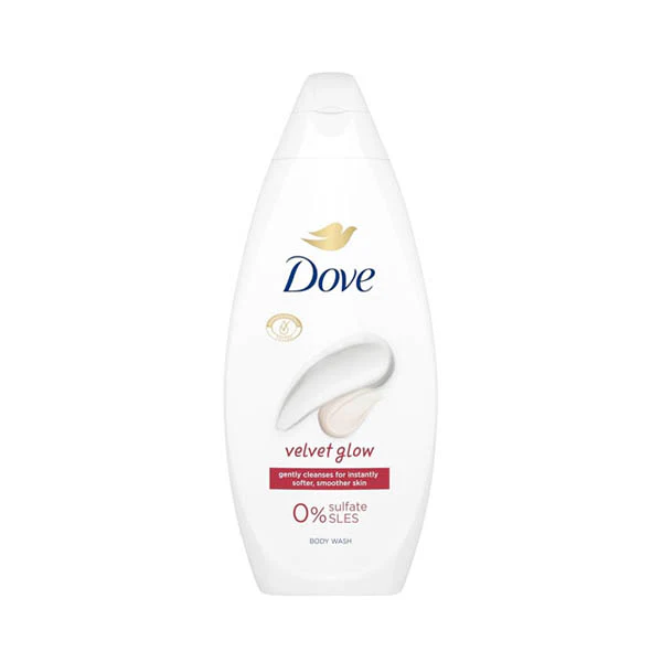 Dove Body Wash Velvet Glow 0% Sulfate 45