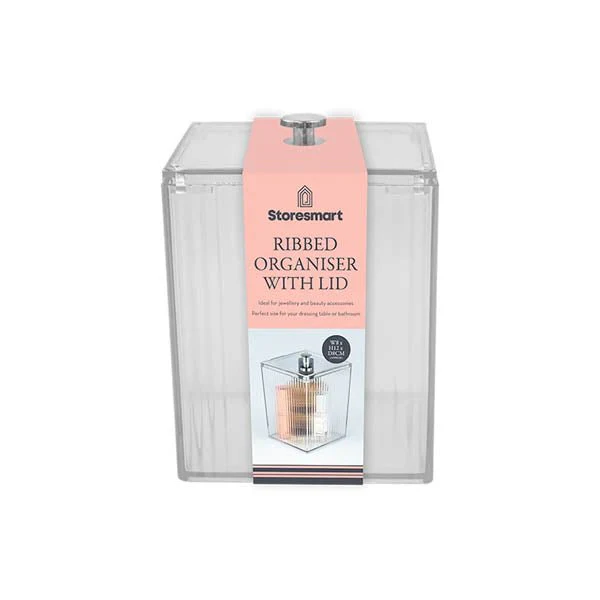 Storesmart Ribbed Organiser With Lid