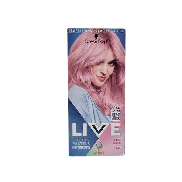 Schwarzkopf Live Colour Rose Gold P123