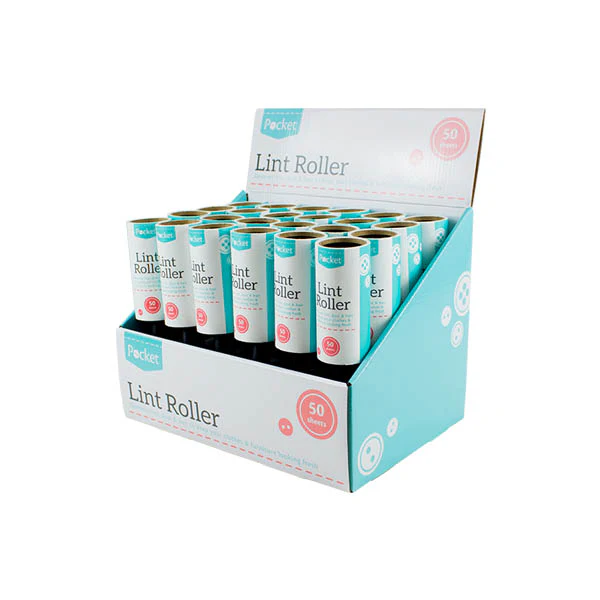 Pocket Lint Roller 50 Sheets