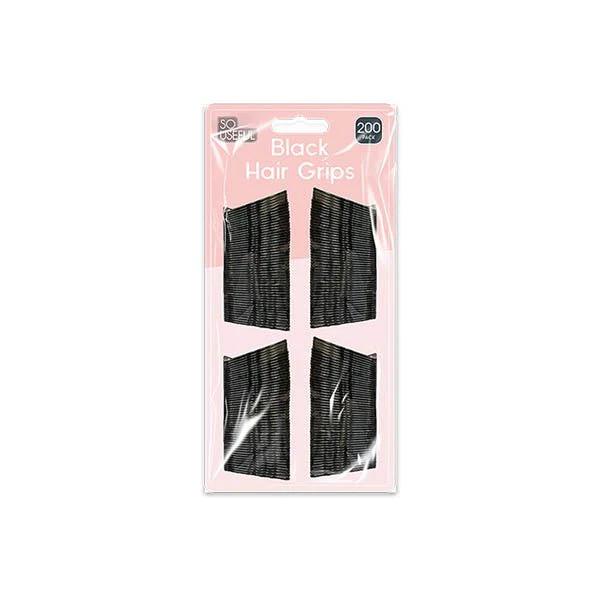 So Uesful Black Hair Grips 200 Pack