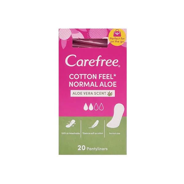 Carefree Pantyliners Aloe Vera Scent 20s
