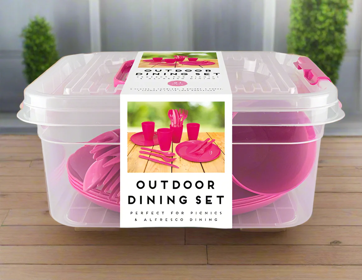Summer Days Outdoor Dining Set 21 Piece
