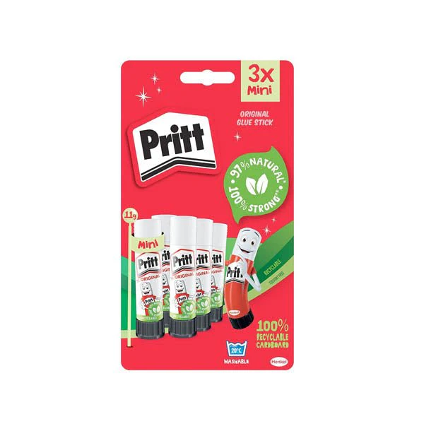 Pritt Stick Original Mini 3 Pack