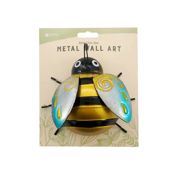 Rowan Metal Wall Art Metallic Bee
