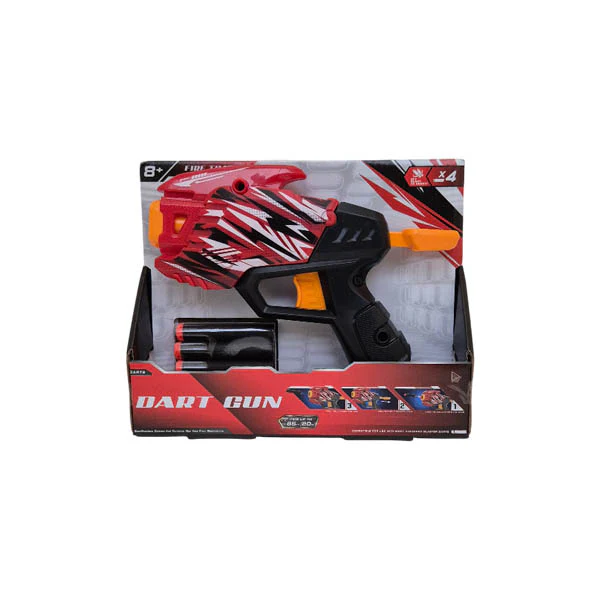 Dart Gun And Soft Bullets 20cm