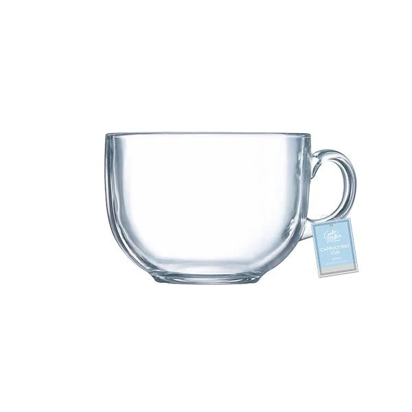Cafe Glass Cappuccino Cup 450ml