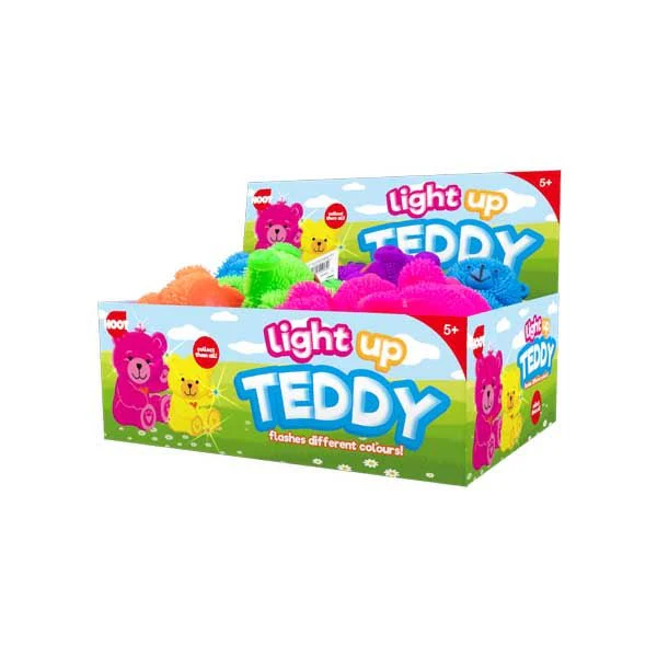 Hoot Light Up Puffer Teddy