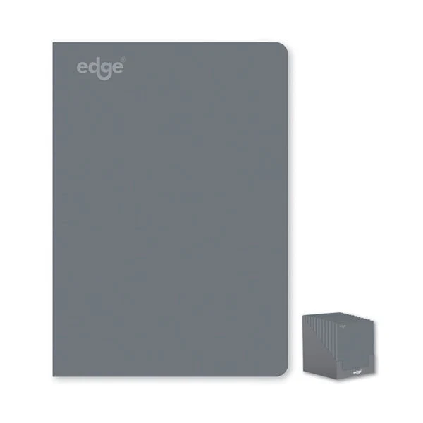 Edge A5 Soft Cover Notebook Grey