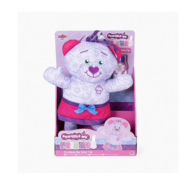 Scribble Me Friends Bear