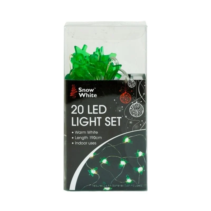 Snow White 20 Led Light Set B/o