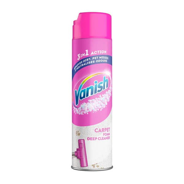 Vanish Carpet Power Foam Cleaner 600ml