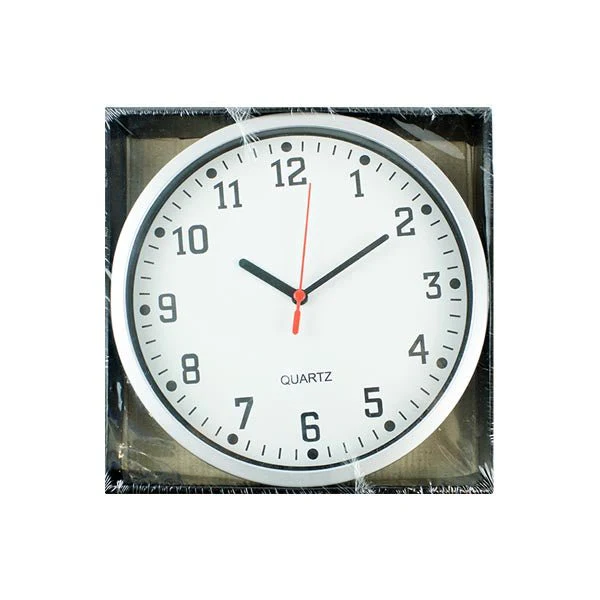 Roden Wall Clock Silver