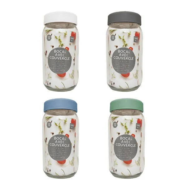 Urban Living Jar With Lid 1 Litre