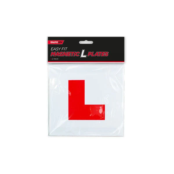 Autorev Easy Fit Magnetic L Plates 2 Pk