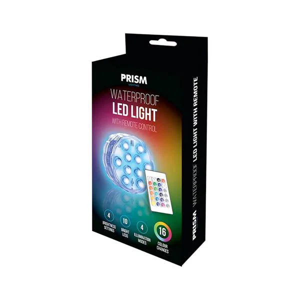 Prism Waterproof Led Light Remote Contro