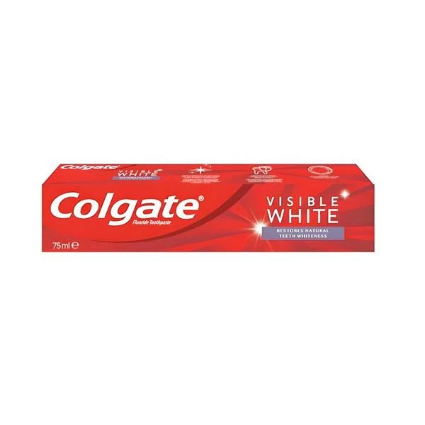 Colgate Toothpaste Visable White 75ml