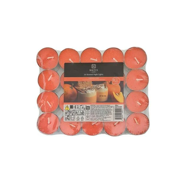 Baltus Night Lights Pumpkin & Chai 20 Pk