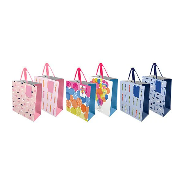 Pop Party Printed Gift Bags 2 Pack