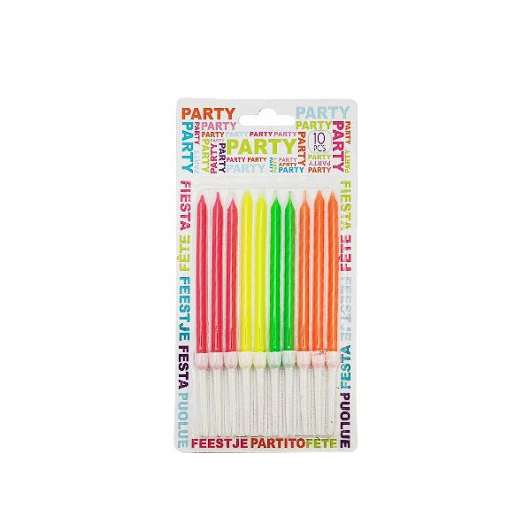 Party Candle 10 Piece