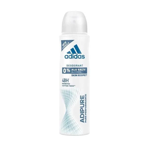 Adidas 150ml Cotton Fresh Adipure Deodorant Spray