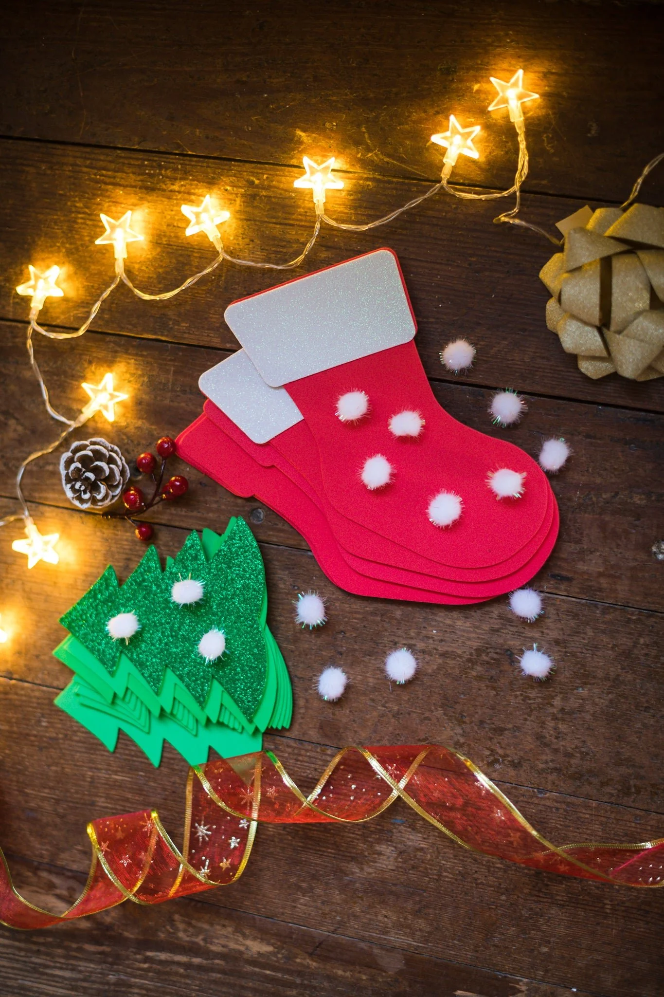 Red Wired Ribbon 2.7M X 5CM