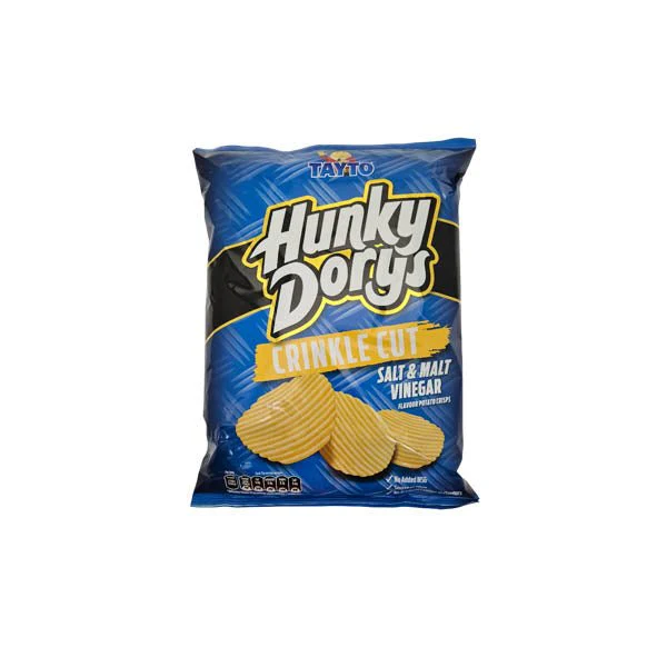 Hunky Dorys Salt + Vinegar 130G