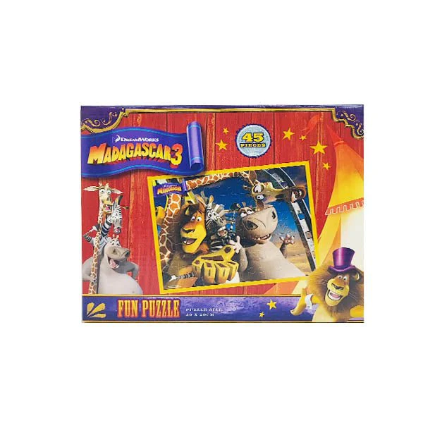 Madagascar 3 Jigsaw