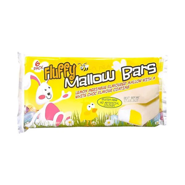 Fluffy Mallow Bars Lemon Meringue 120g