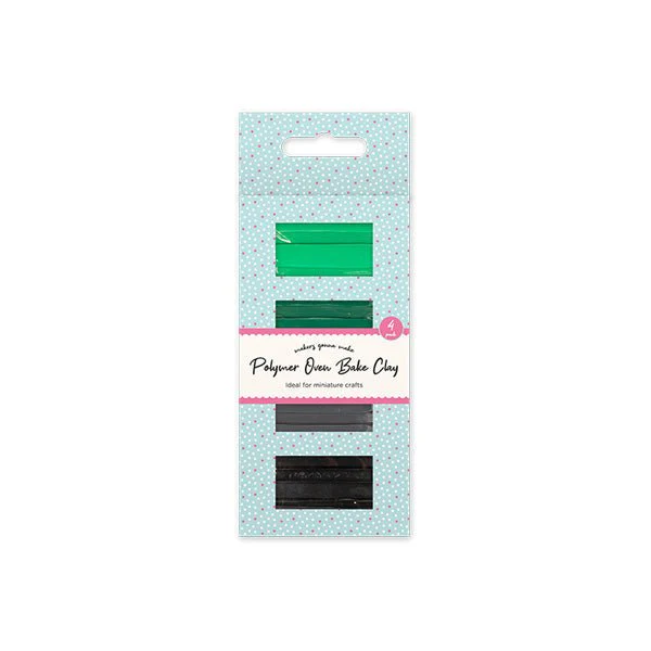 Polymer Oven Bake Clay 4 Pack
