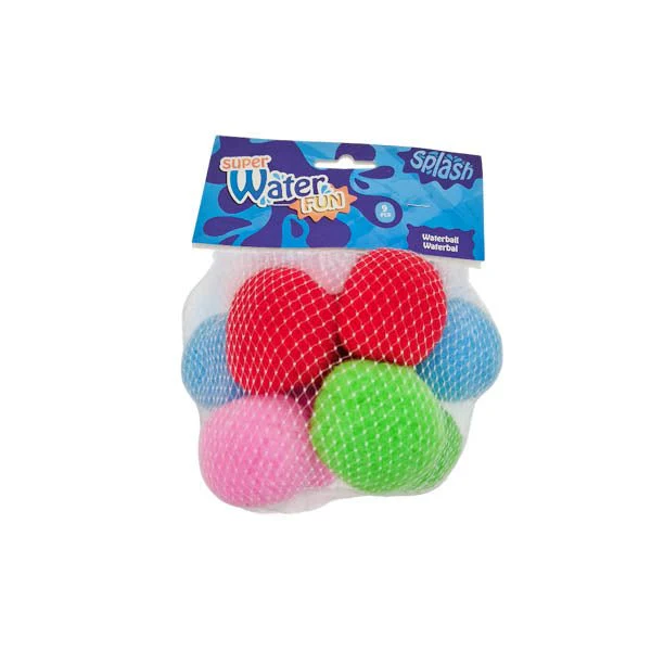 Splash Super Water Fun Waterball 9 Pce