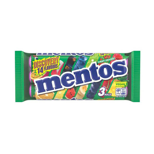 Mentos Discovery 38g 3 Pack