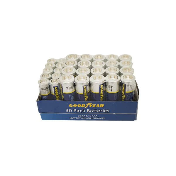Good Year Battery Heavy Duty Aa/aaa 30 P
