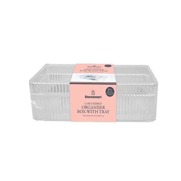 Storesmart Large Ribberd Organiser Box