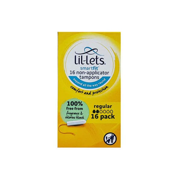 Lil-lets Non App. Tampons Regular 16s