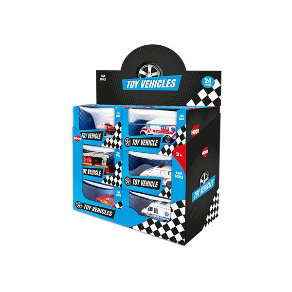 Hoot Die Cast Car 1-64 Scale