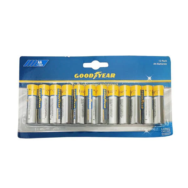 Good Year Alkaline Battery Aa 12 Pack