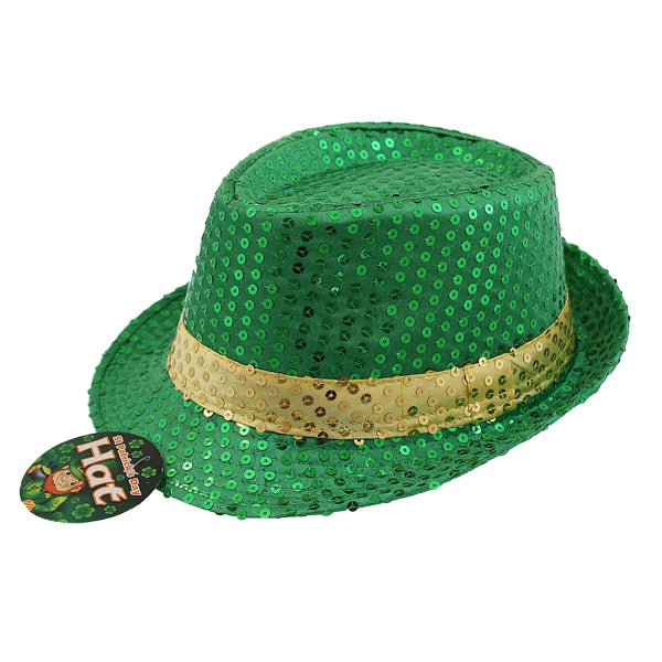 St Pats Day Hat With Sequins