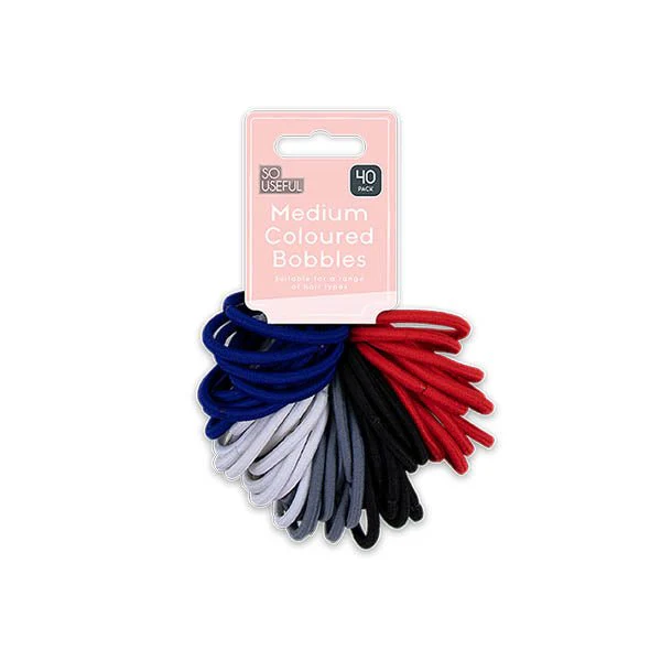 So Useful Medium Coloured Hair Bobbles
