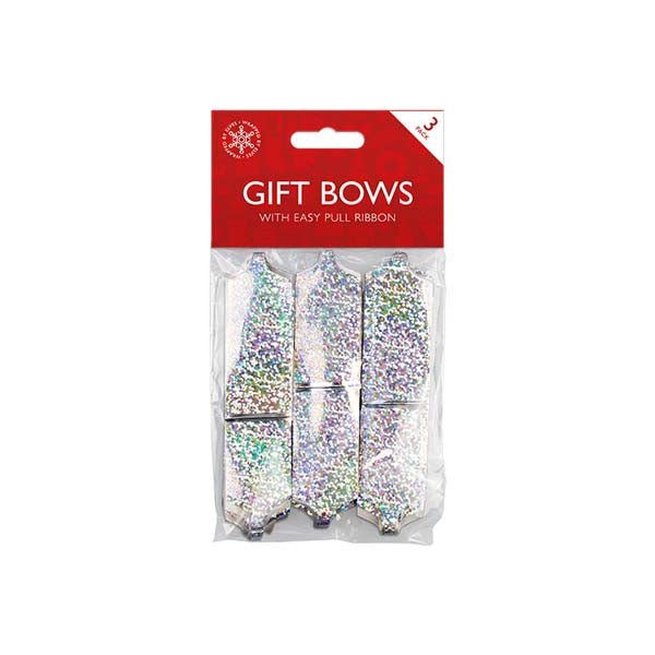 Gift Bows With Easy Pull Ribbon 3 Pack