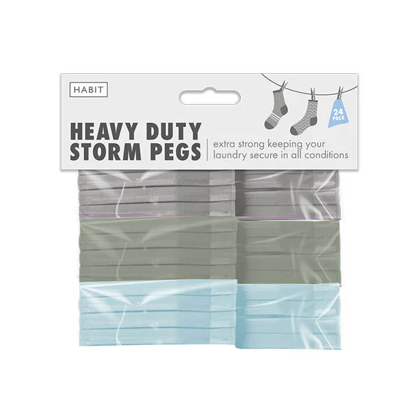 Habit Heavy Duty Storm Pegs 24 Pack